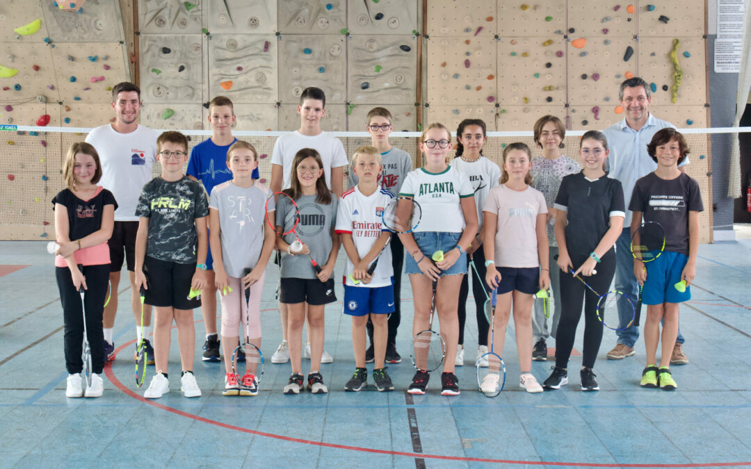 Le badminton mise sur les jeunes